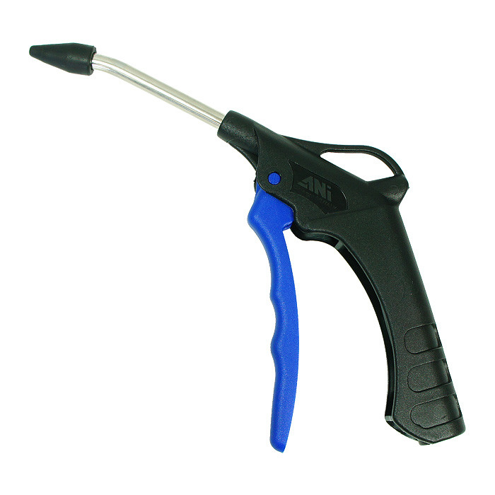 Air Blow Gun with 105mm bent tube and anti-scratch rubber nozzle ANI-AH052018