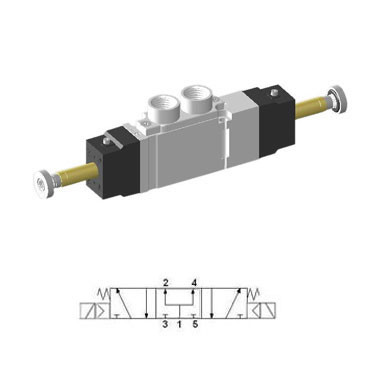 5/3 Valve SCE453D-F5-P from Economy Series