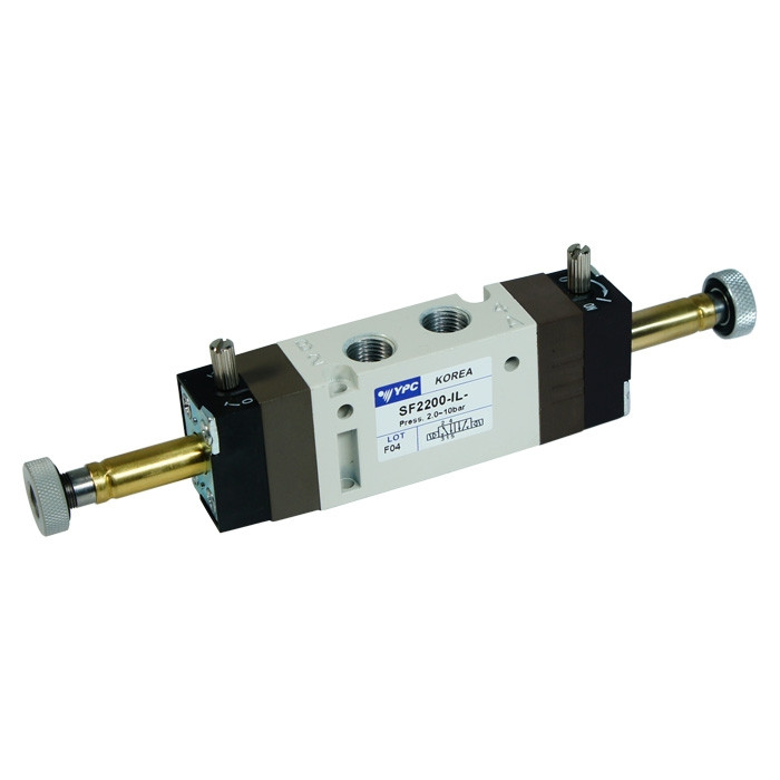 Solenoid valve 5/2 bistable - 1/8"