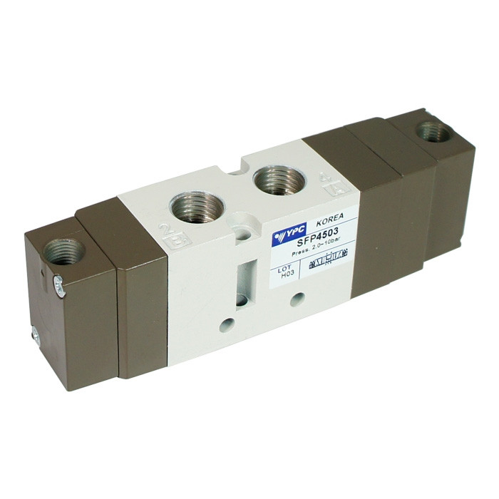 SFP4503 Five Way, Three Position, Pressure Center Pneumatic Valve