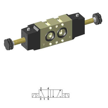 Namur Interface Solenoid Valve SN3200 by YPC