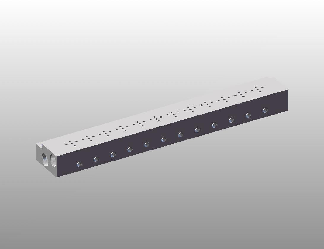 Valves mounting plate