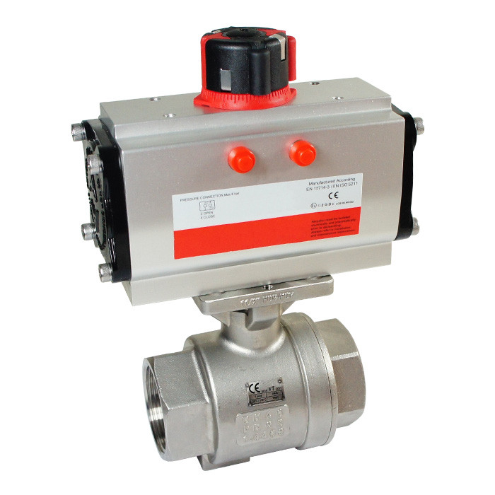 Pneumatically Controlled Ball Valve 3/4