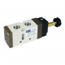 Flexible solenoid valve 5/2 single, for low temperatures