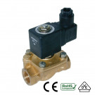 Shut-off valve NC 1/4" 230V
