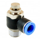 Flow control valve 8mm 1/4